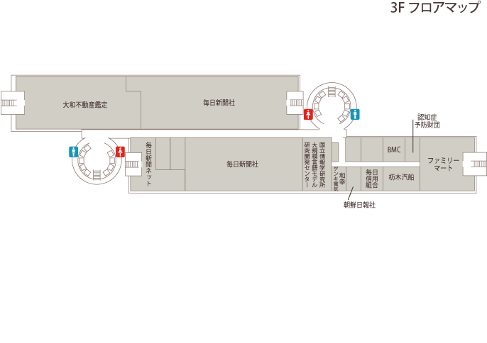 3階フロアマップ