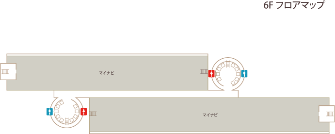 6階フロアマップ