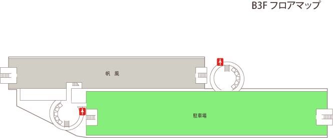 B3階フロアマップ