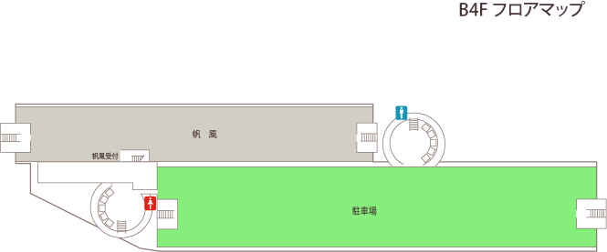 B4階フロアマップ