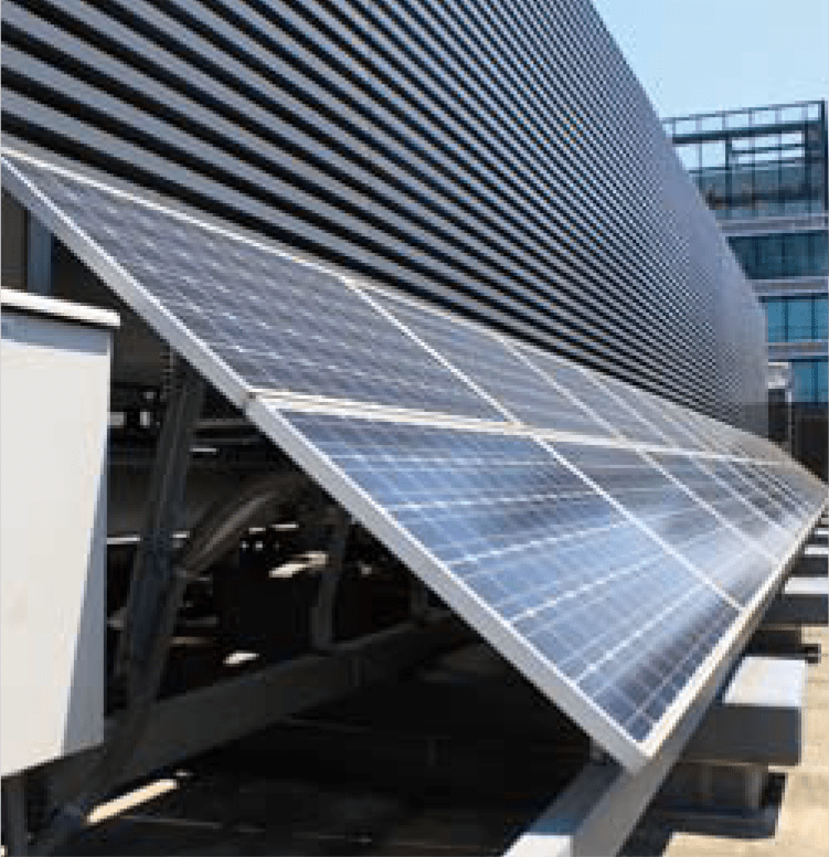 省エネに効果を上げる太陽光発電