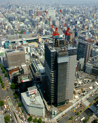 株式会社毎日ビルディング ミッドランド スクエア建設状況